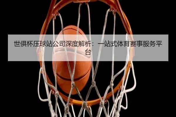 世俱杯压球站公司深度解析：一站式体育赛事服务平台